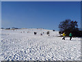 TL3440 : Snow on Therfield Heath by Iain Simpson