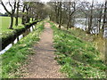 Footpath between Meveril Brook and Combs Reservoir