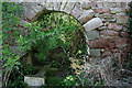 A detail inside the ruins of Preston Church