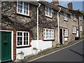 Flint cottages in Church Hill, Patcham