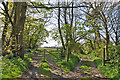 Gate and footpath between Crossways and Llysworney