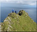 NA1505 : North ridge, Mullach an Eilean by Richard Webb