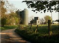 The silos at Easthall Farm