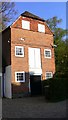 Old mill building on the River Wey