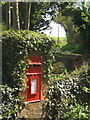 Postbox near Moat Hall