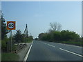 A645 near Southfield Farm