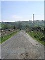 SE0336 : Footpath - Marsh Lane - leading to North Ives Farm by Betty Longbottom