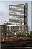 TQ3379 : Social housing on approach to London Bridge Station SE1 by Robin Sones