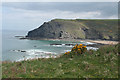 St Gennys: north to Pencarrow Point