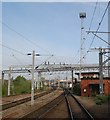 Approaching Crewe from the north