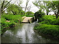 Weir on the mill race of the disused Buxford Mill