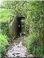 A tunnel carry a small stream under the A28