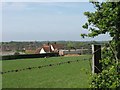 Nashes Farm, Sandridge from nearby footpath