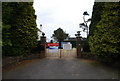 Gated entrance, Frant Grange, Church Lane, Frant