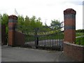 Colliery Gates, a reminder of the past.