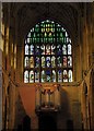 The West Window At Sherborne Abbey