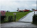 Hunting Jet Provost T3A at Park Farm Business Park