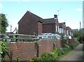 Rear of houses in Summersfield Terrace