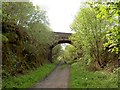 Minor road bridge crossing the Trans Pennine Trail near Penistone