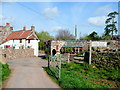 Footpath through Stanton Drew