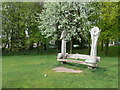 Carved bench, Wythenshawe Park