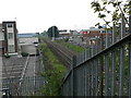 Railway line at Baguley