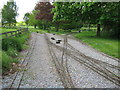 Crossover on Swanley New Barn Railway