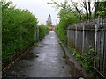 Back lane between Longden Street and Low Crescent