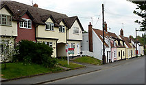 TL9267 : Village houses, The Street, Pakenham by Andrew Hill