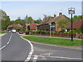 Junction of The Street onto School Road, Hothfield