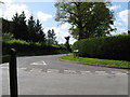 TQ1326 : Road junction with Trout Lane to the south by Dave Spicer