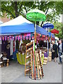 Market stalls in St. George