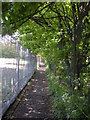 Ginnel, from "City Stadium" towards Shieldfield Rd