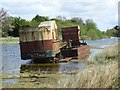 N6248 : Abandoned barge on the Royal Canal at Croboy, Co. Meath by JP