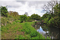 Weir gate on the River Kenson - Burton Bridges