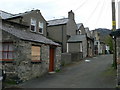 Back of Bron Hendre houses, Trefor