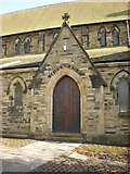 SE1526 : St Mary's Church, Wyke, Doorway by Alexander P Kapp