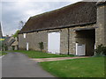 Large traditional stone barn in Barrowden