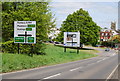 TQ5839 : Road Signs, Church Rd (A264) by N Chadwick
