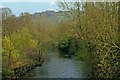 SK2960 : River Derwent near Hall Leys Park by P L Chadwick