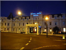 SZ0990 : Bournemouth : The Royal Bath Hotel & Bath Road by Lewis Clarke