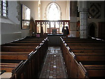 TQ9245 : The altar in St Nicholas Church, Pluckley by Kenneth Yarham