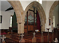 Inside the parish church at Danby Wiske