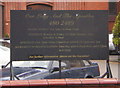 Our Lady And The Apostles Catholic Church, Stockport, Sign