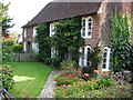 Cottages in Pluckley with the distinctive round-headed windows