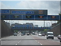 A38(M) For Birmingham - Near The End, Birmingham Skyline