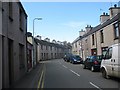 The dog-legged shaped London Road, Bodedern