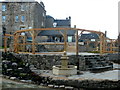 The new community garden in Tain.