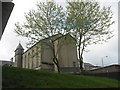 The rear of Capel Salem from the underpass