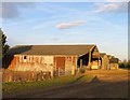 Livestock shed at Wills Farm